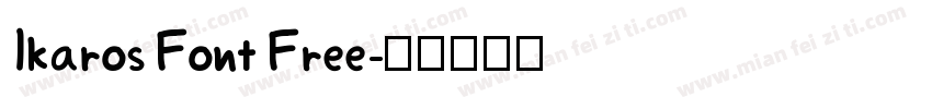Ikaros Font Free字体转换